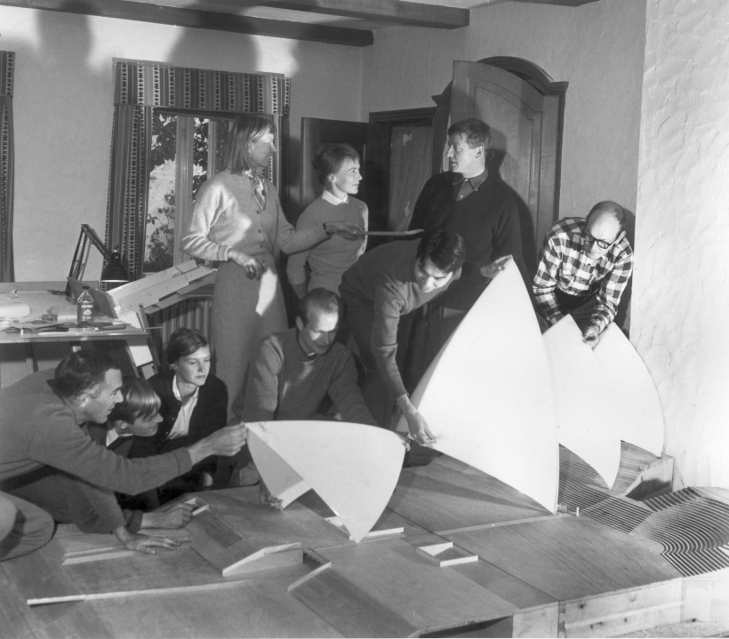 Jørn Utzon Sidney ooperiteatri maketiga. Foto: Arne Magnussen