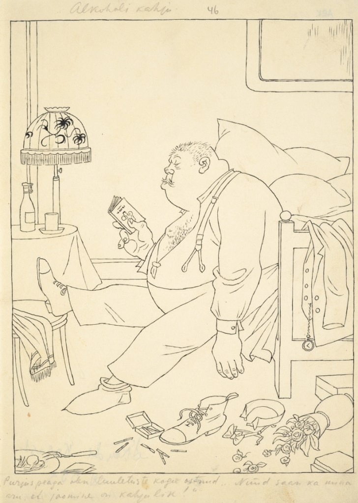 Gori pilapilt "Alkoholi kahju"