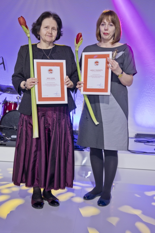 Sirje Säär ja Merily Paomets. Foto Ardo Kaljuvee