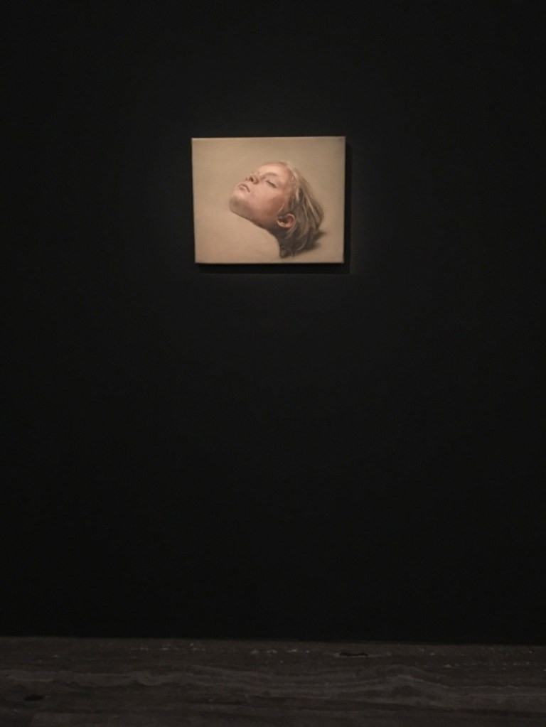 Michaël Borremans. Sleeper. 2007–2008.