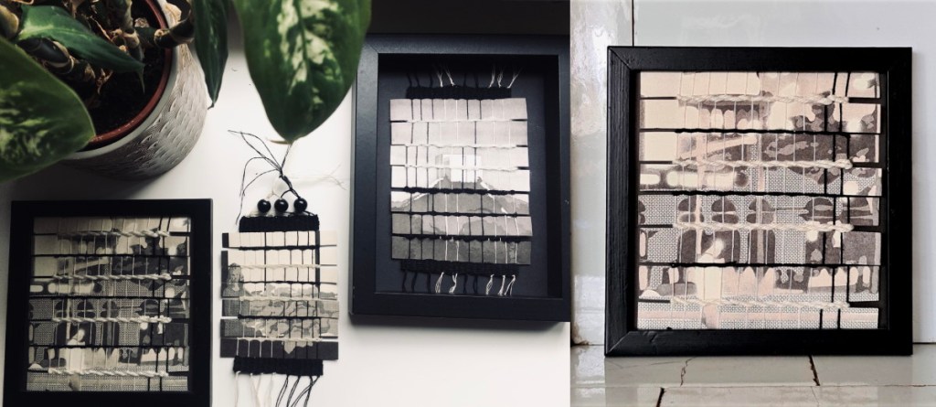 Kumu kataloogide jääkidest valmistatud minigobeläänid