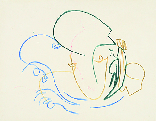 Ado Vabbe. Parafraas (Pea). 1913. Eesti Kunstimuuseum