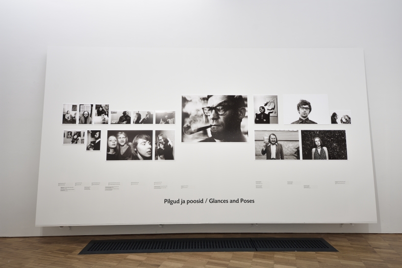 Näituse "Kunstielu kroonikad" vaade.