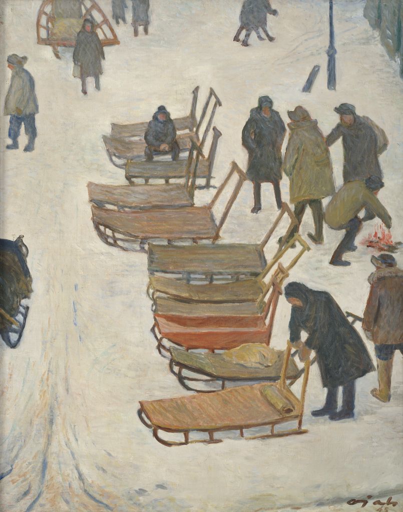 Ilmar Ojaloo maal "Kelgumehed"