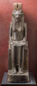 Jumalanna Sekhmeti kuju. Granodioriit. Uus Riik, 18. dünastia, 1539 – 1292 eKr. ©Museo Egizio, Torino