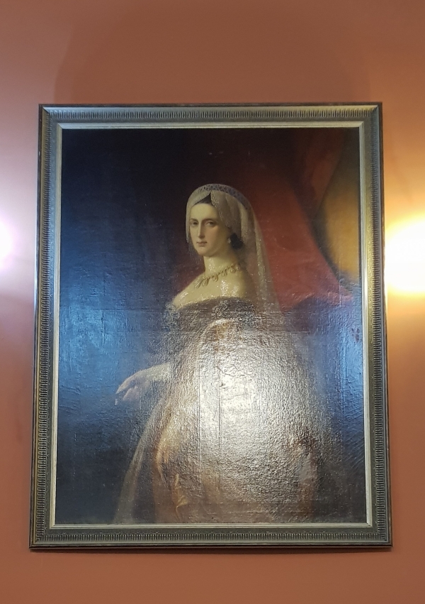 Carl Timoleon von Neffi maal Peterburi kunstiakadeemia presidendist Maria Nikolajevnast. Foto: Kadi Polli