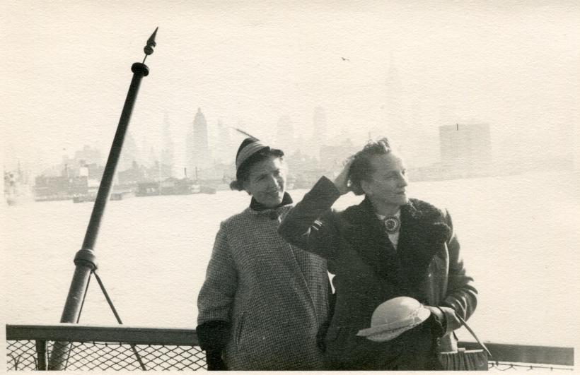 Agathe Veeber New Yorgis 1950–1960. aastatel. Eesti Kunstimuuseumi arhiiv