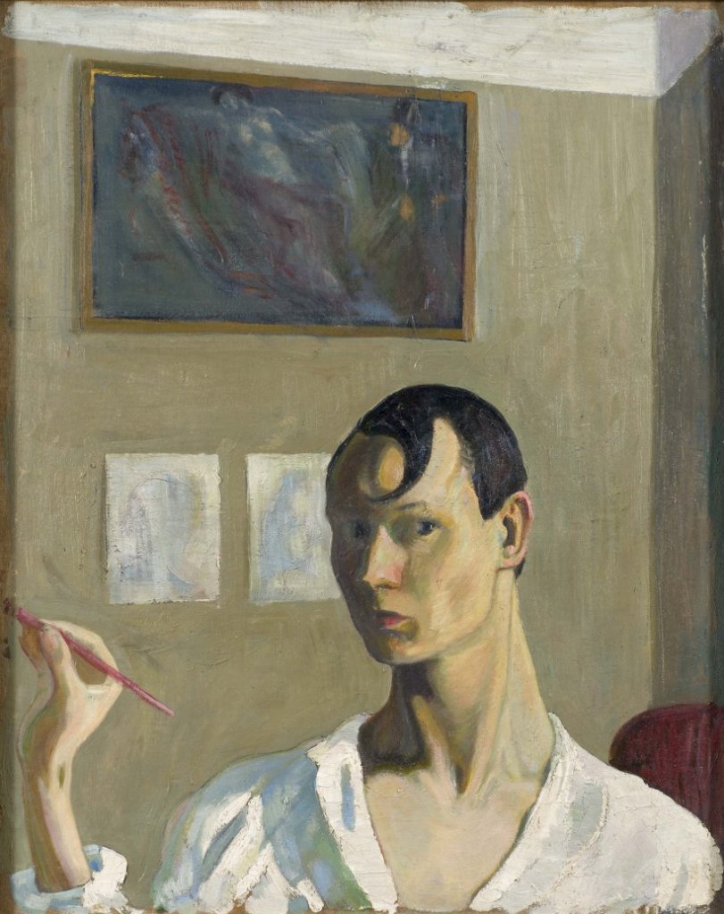 Peet Aren. Autoportree. 1920-1924. Eesti Kunstimuuseum