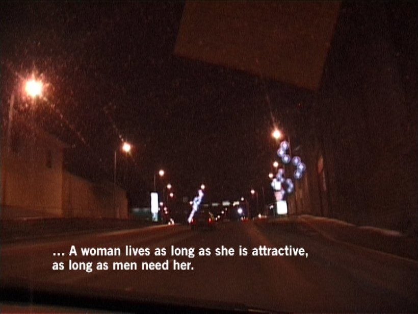 Kaader videoinstallatsioonist