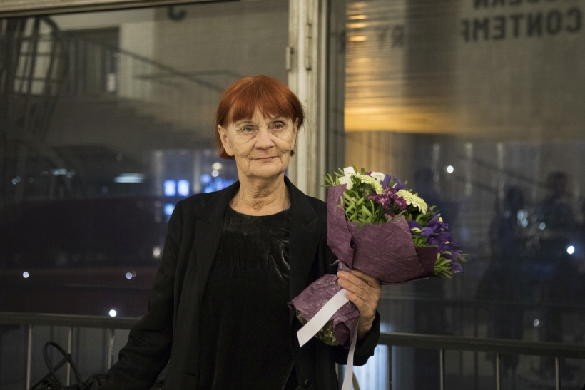 Näituse kuraator Eha Komissarov. Foto: Helen Melesk