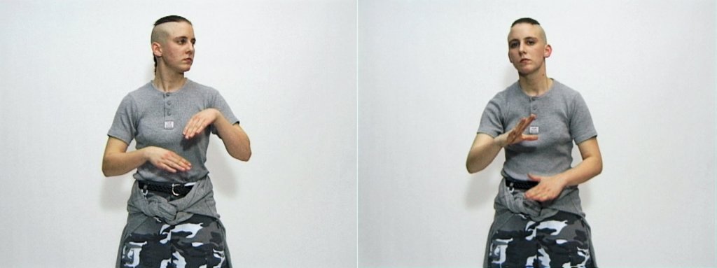 kaader Rineke Dijkstra videost