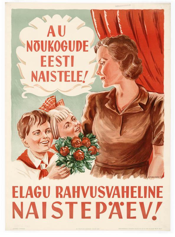 Naised nõukogude aja&nbsp;plakatitel