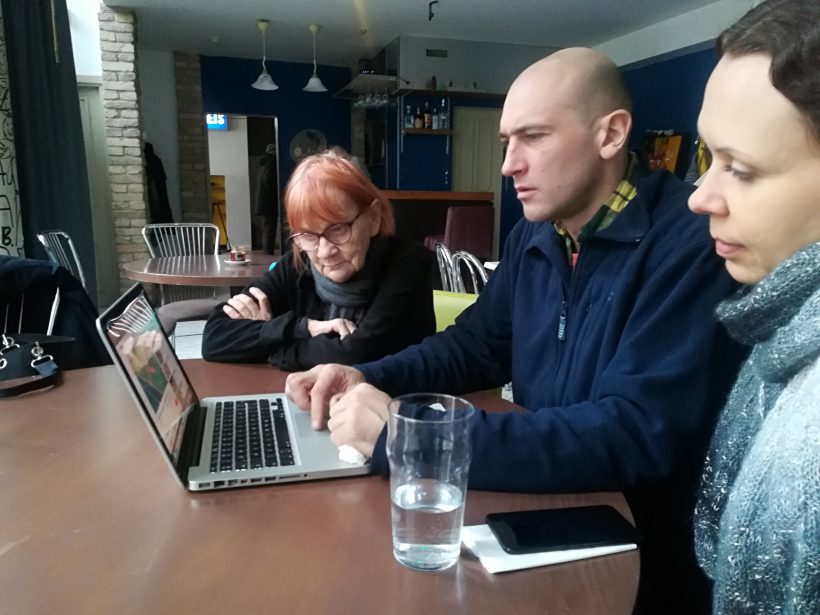 Eha Komissarov, Žilvinas Landzbergas ja Anu Allas