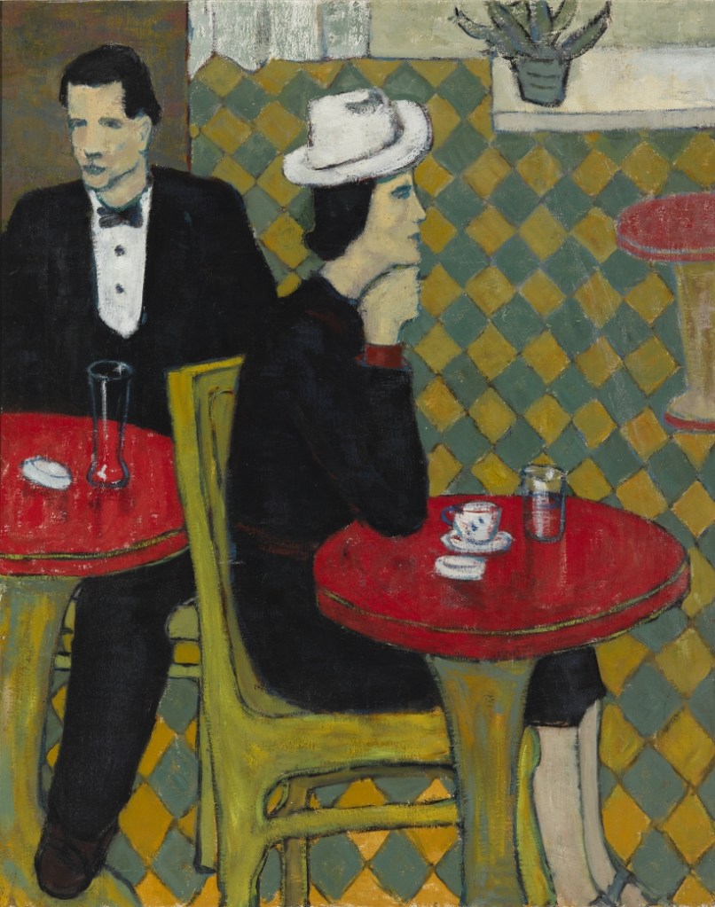 Endel Kõksi maal "Kohvikus I"