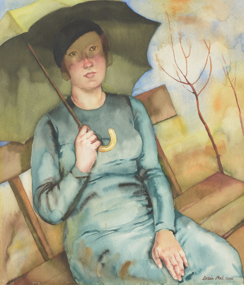 NÄDALA TEOS: Lydia Mei. Naine&nbsp;vihmavarjuga