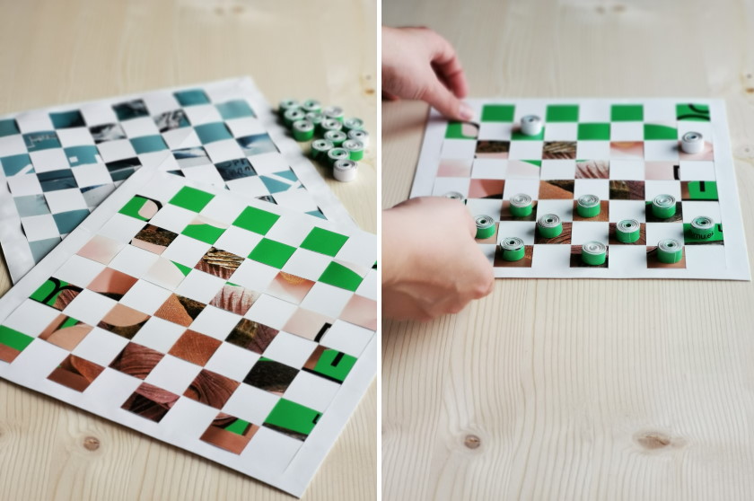 Paberist valmistatud kabekomplekt