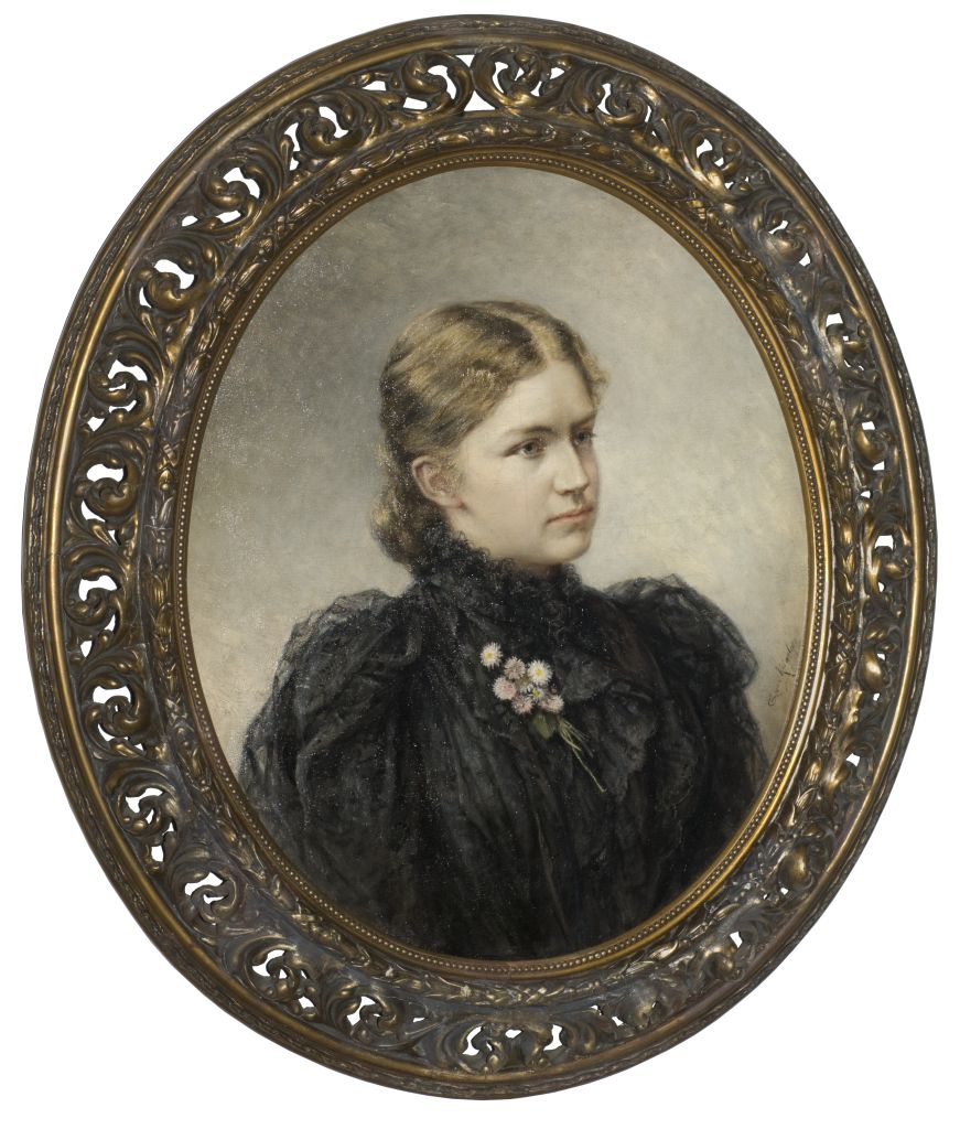 Sally von Kügelgen. Hedwig Alma de La Trobe portree