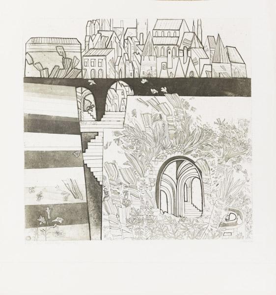 Viive Tolli. Aed müüri taga. 1974