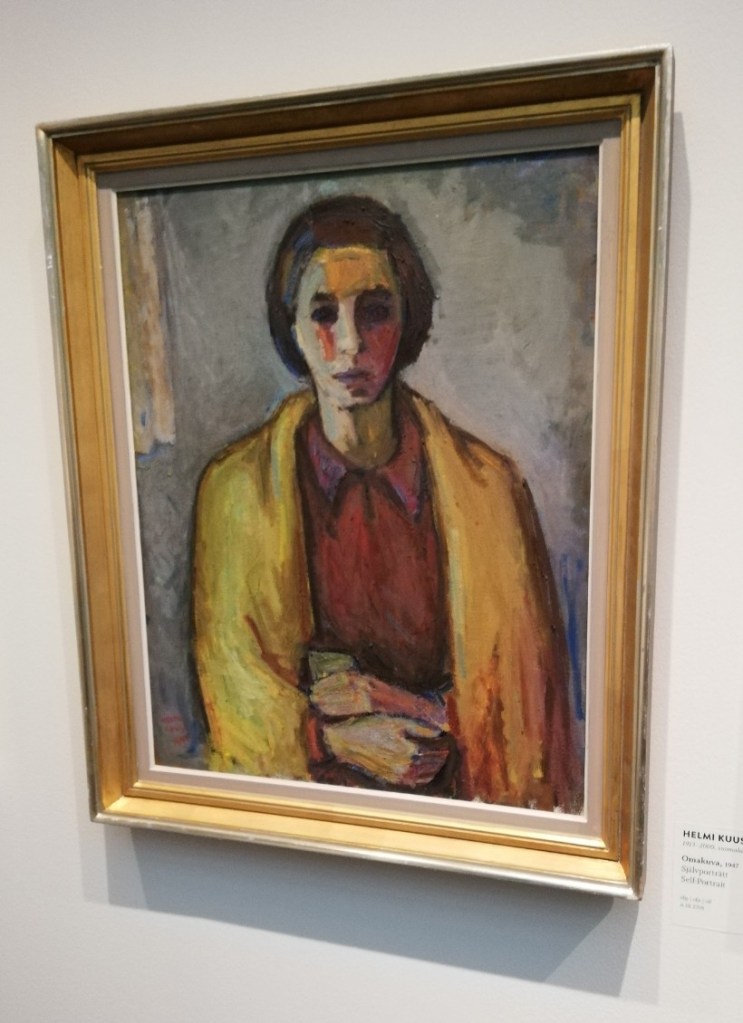 Helmi Kuusi autoportree, 1947. Foto: Anu Allas