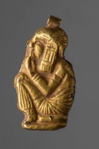 Amulet. Kuld. Hilis-Egiptuse ajastu, 722 – 332 eKr. ©Museo Egizio, Torino