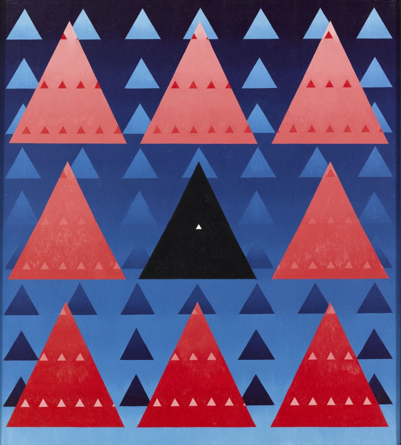 Sirje Runge. Geomeetria XI. 1976.