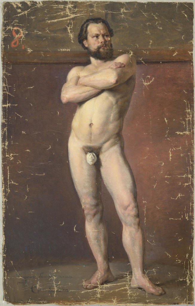 Sally von Kügelgeni (1860-1928) akt. 1883-84. Eesti Kunstimuuseum