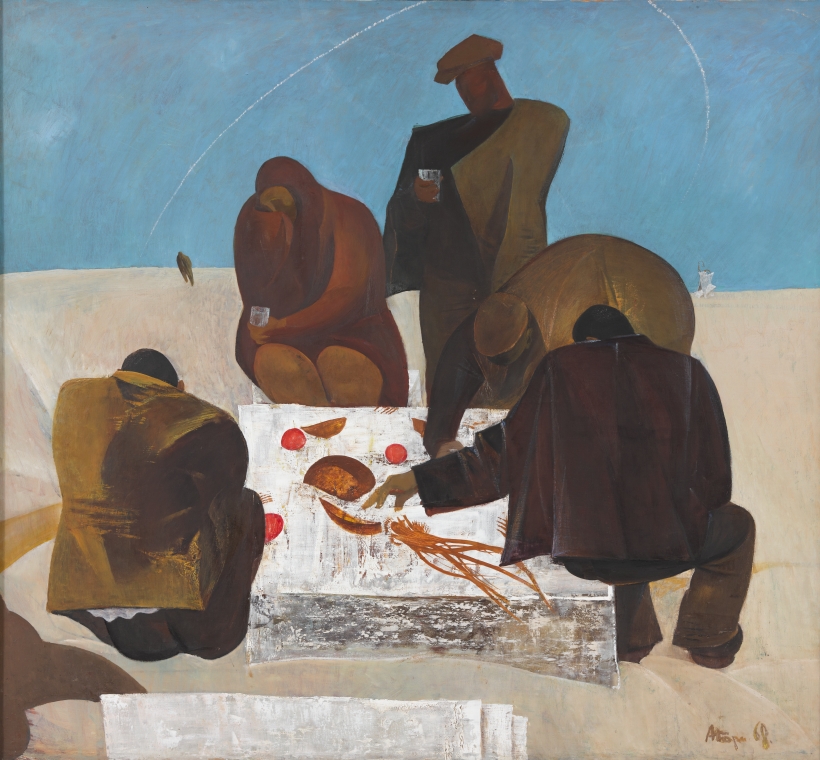 Nikolai Kormašovi maal "Söömaaeg"