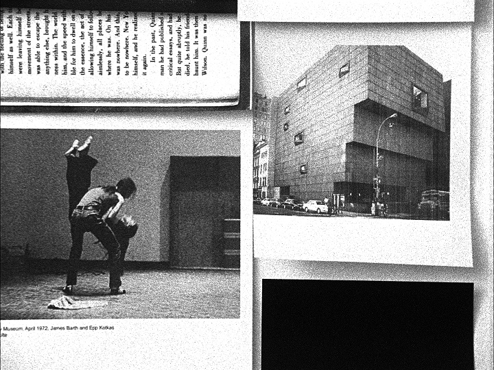 Taavi Talve. Pimetähn. 2015. Video (stoppkaader). Eesti Kunstimuuseum