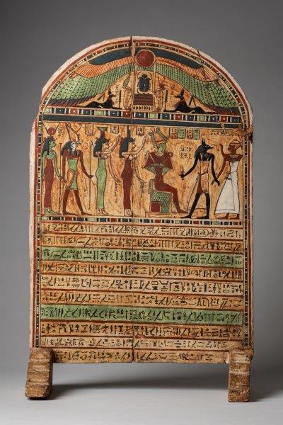 Paiuhori steel. Maalitud puit. Ptolemaioste periood, 332 – 30 eKr. ©Museo Egizio, Torino