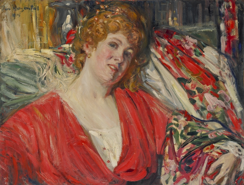 Janis Rozentāls. Naine punases