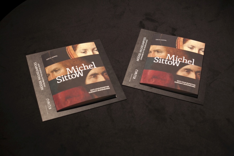 Kumu näituse jaoks ilmus ka näitusejuhi formaadis raamat Michel Sittowist. Foto: Kristina Õllek