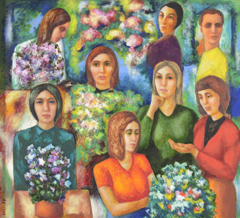 Nikolai Guli maal Lillemüüjad.