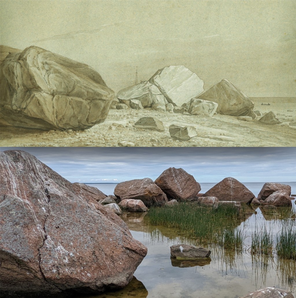 Baltisaksa maastikumaalija August Matthias Hageni jäljed Põhja-Eesti&nbsp;rannikul