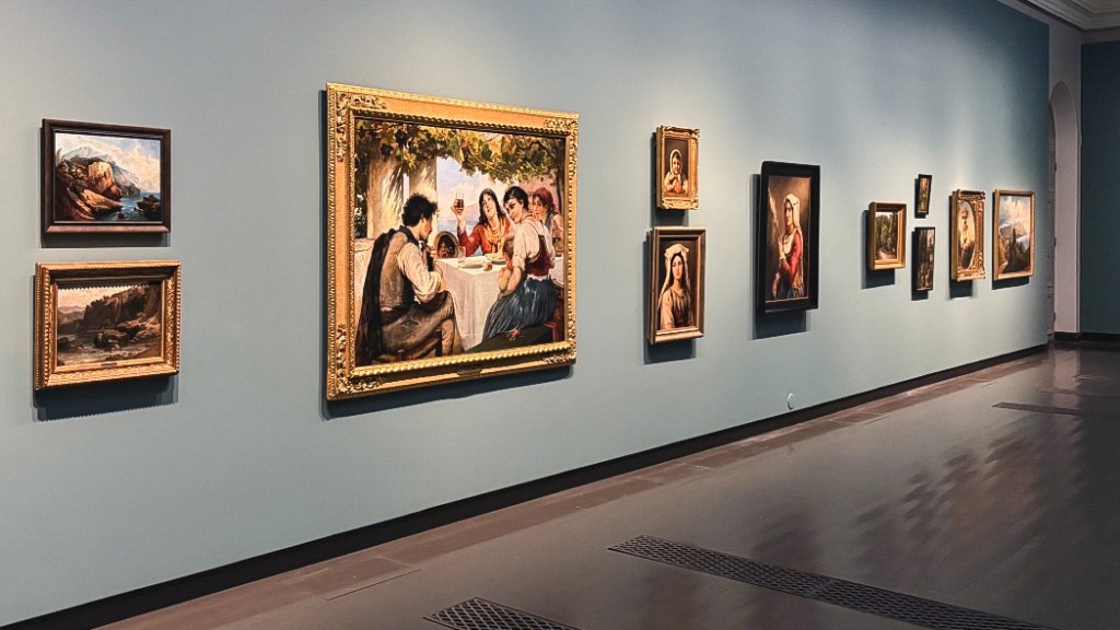 Äsja avatud rahvusvahelisele naiskunstnike näitusele Ateneumi Kunstimuuseumis kaasati ka teoseid Eesti Kunstimuuseumi kogudest